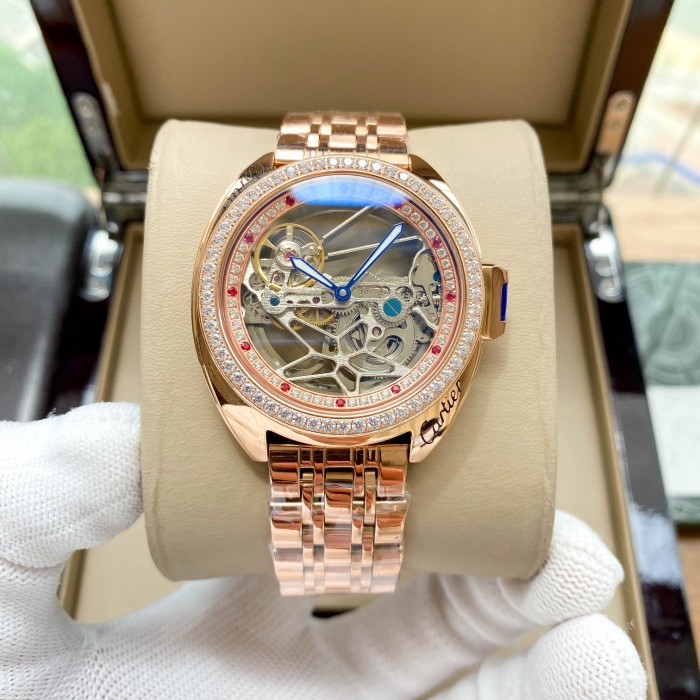 Cartier SA Watch Luxury Brand Design Fashion Type with Original Box