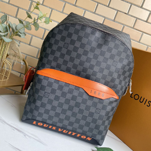 Louis Vuitton Mens Bags Backpacks Luxury Brand Fashion Type DISCOVERY BACKPACK with Original Box