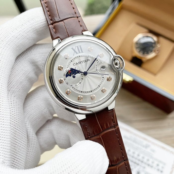 Cartier SA Watch Luxury Brand Design Fashion Type with Original Box