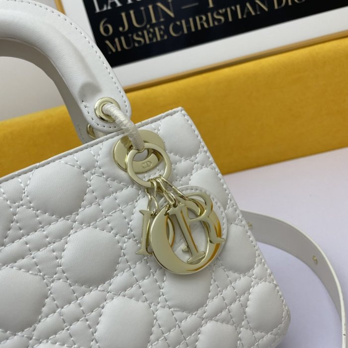 Dior Womens Bags Handbags Luxury Fashion LADY DIOR D-LITE BAG with Original Box