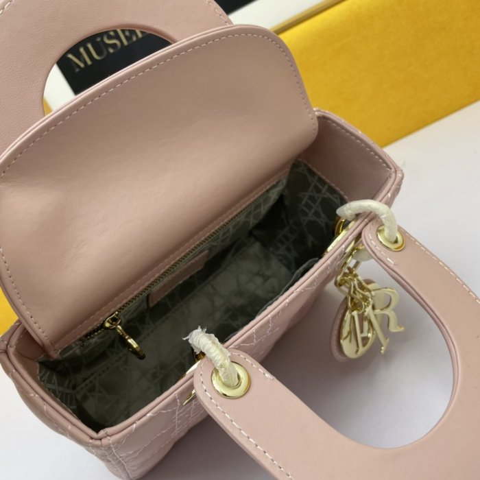 Dior Womens Bags Handbags Luxury Fashion LADY DIOR D-LITE BAG with Original Box