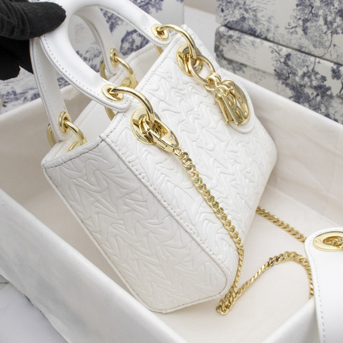 Dior Womens Bags Handbags Luxury Fashion LADY DIOR D-LITE BAG with Original Box