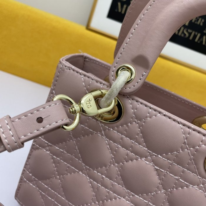 Dior Womens Bags Handbags Luxury Fashion LADY DIOR D-LITE BAG with Original Box