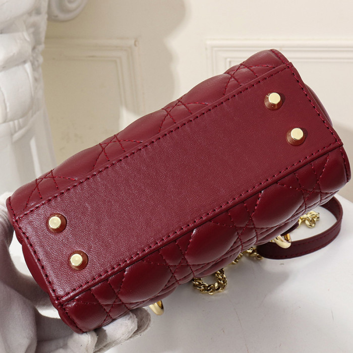 Dior Womens Bags Handbags Luxury Fashion LADY DIOR D-LITE BAG with Original Box