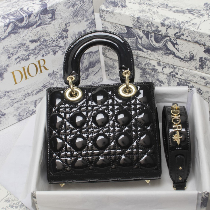 Dior Womens Bags Handbags Luxury Fashion LADY DIOR D-LITE BAG with Original Box