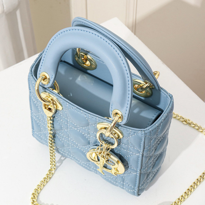 Dior Womens Bags Handbags Luxury Fashion LADY DIOR D-LITE BAG with Original Box