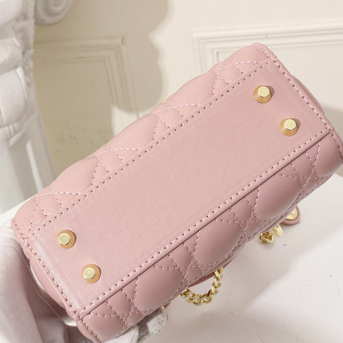 Dior Womens Bags Handbags Luxury Fashion LADY DIOR D-LITE BAG with Original Box