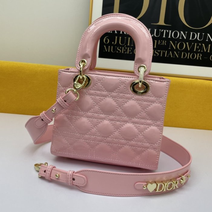 Dior Womens Bags Handbags Luxury Fashion LADY DIOR D-LITE BAG with Original Box