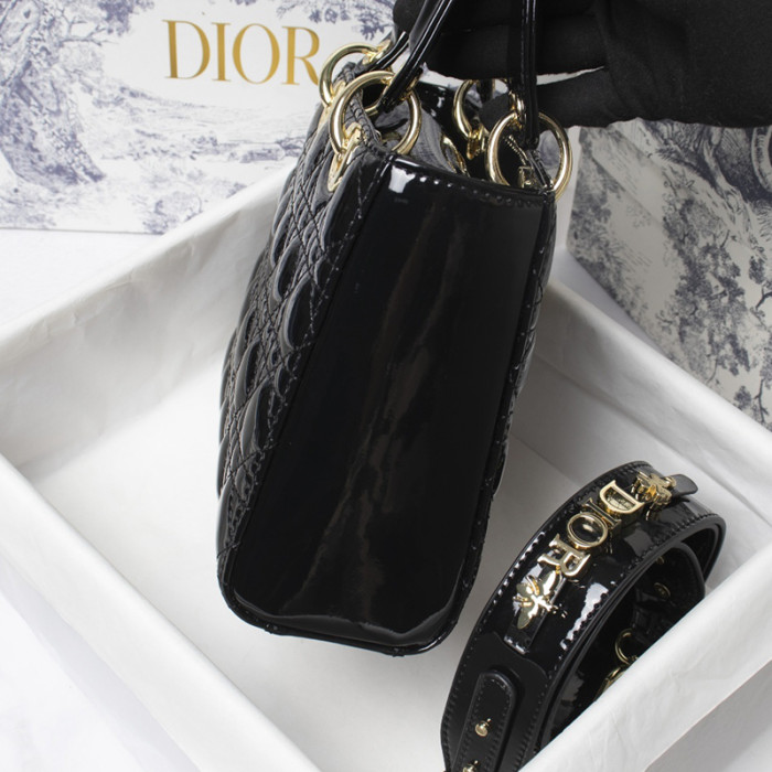 Dior Womens Bags Handbags Luxury Fashion LADY DIOR D-LITE BAG with Original Box