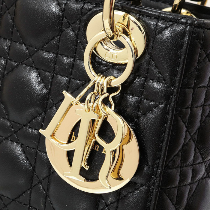 Dior Womens Bags Handbags Luxury Fashion LADY DIOR D-LITE BAG with Original Box