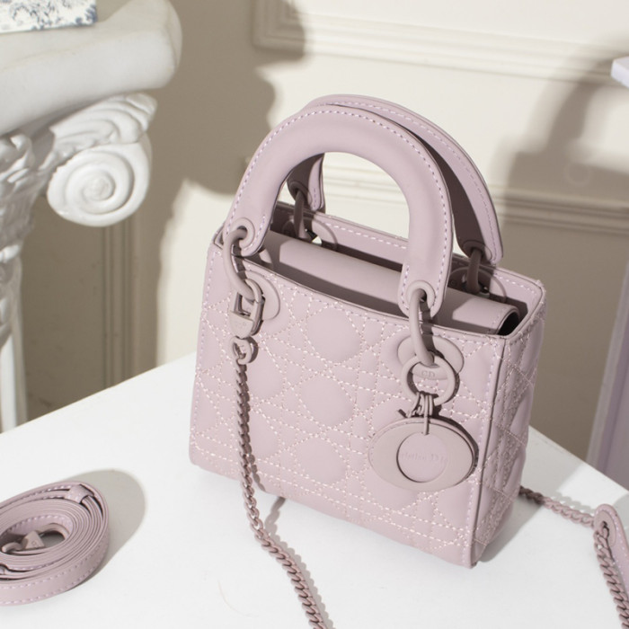 Dior Womens Bags Handbags Luxury Fashion LADY DIOR D-LITE BAG with Original Box