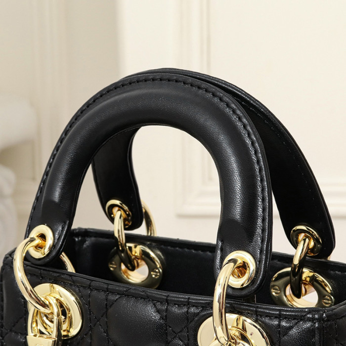 Dior Womens Bags Handbags Luxury Fashion LADY DIOR D-LITE BAG with Original Box