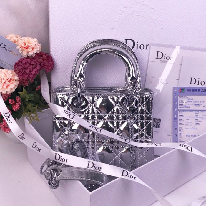Dior Womens Bags Handbags Luxury Fashion LADY DIOR D-LITE BAG with Original Box