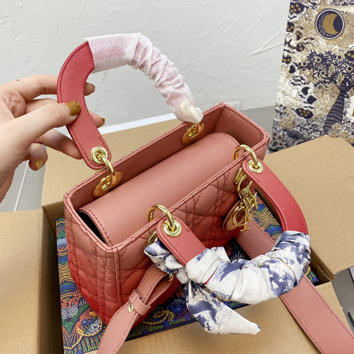 Dior Womens Bags Handbags Luxury Fashion LADY DIOR D-LITE BAG with Original Box