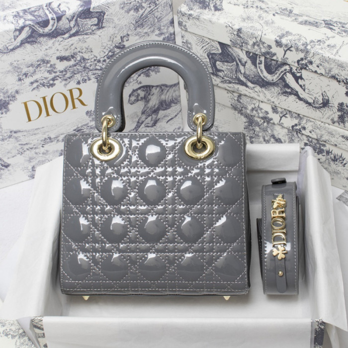 Dior Womens Bags Handbags Luxury Fashion LADY DIOR D-LITE BAG with Original Box