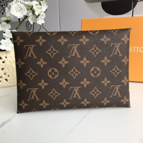 Louis Vuitton Mens Womens Bags Clutch Wallets Luxury Brand Fashion Type KIRIGAMI POCHETTE M62034 Monogram coated canvas with Original Box