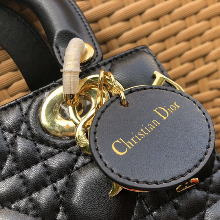 Dior Womens Bags Handbags Luxury Fashion LADY DIOR D-LITE BAG with Original Box