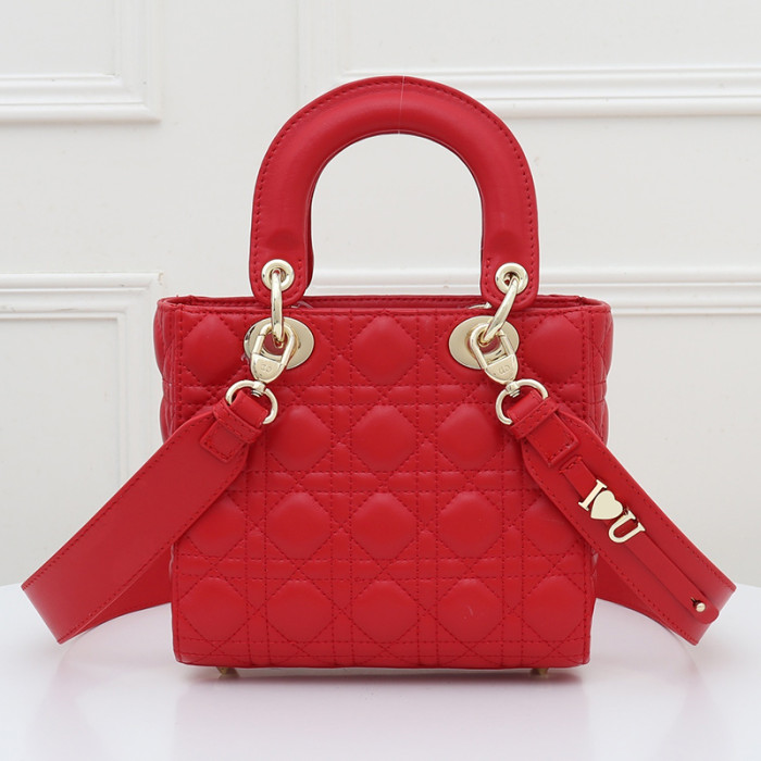 Dior Womens Bags Handbags Luxury Fashion LADY DIOR D-LITE BAG with Original Box