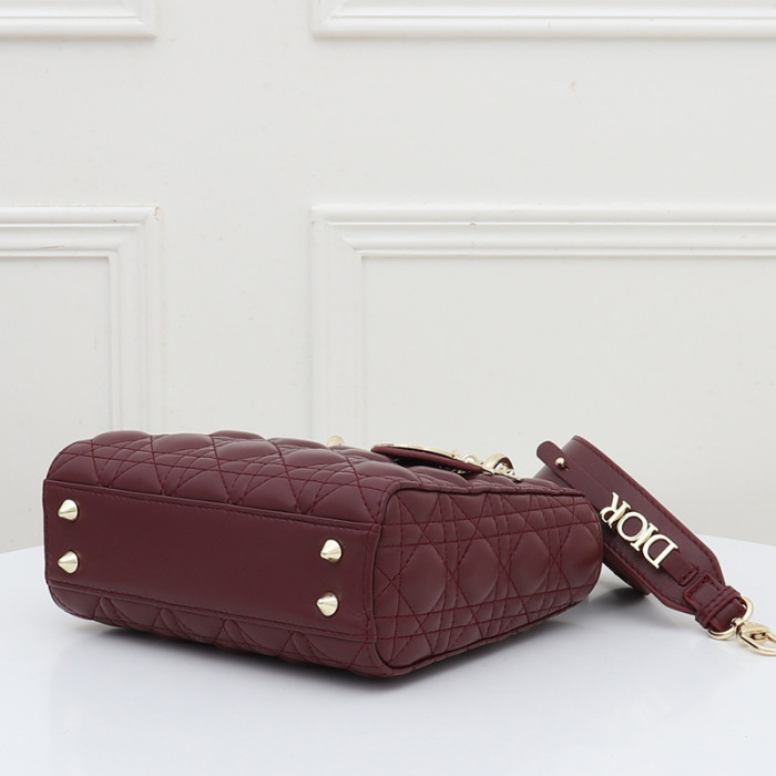 Dior Womens Bags Handbags Luxury Fashion LADY DIOR D-LITE BAG with Original Box