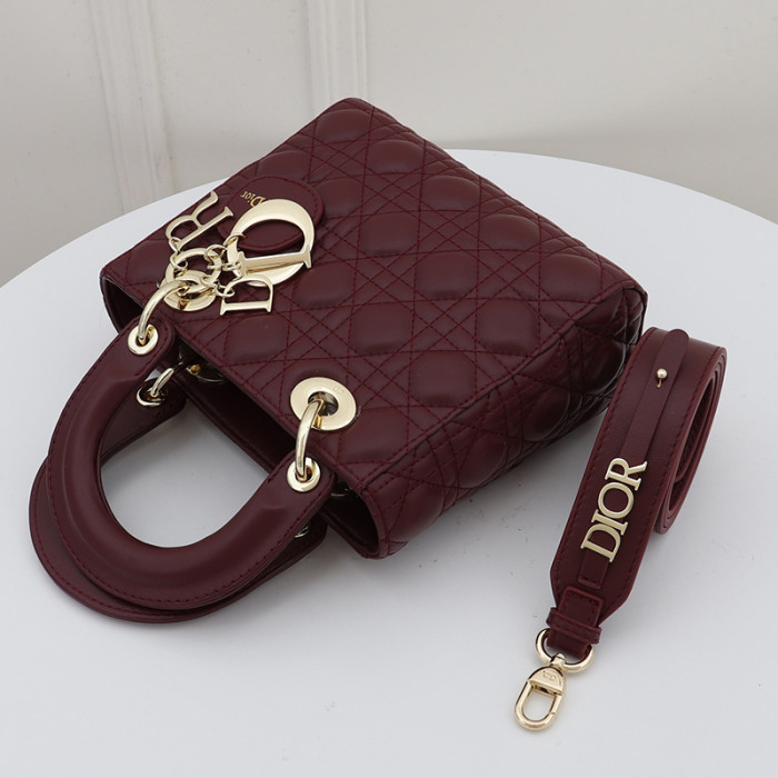 Dior Womens Bags Handbags Luxury Fashion LADY DIOR D-LITE BAG with Original Box