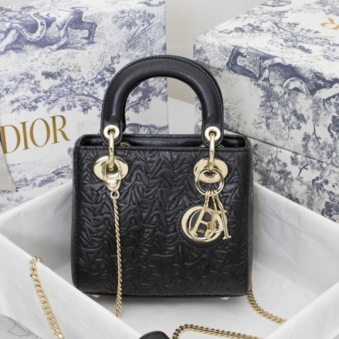 Dior Womens Bags Handbags Luxury Fashion LADY DIOR D-LITE BAG with Original Box