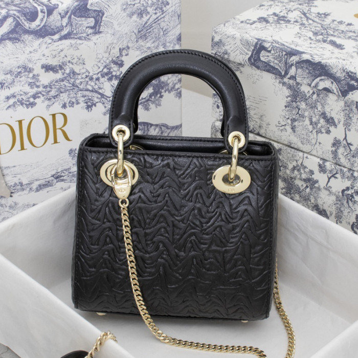 Dior Womens Bags Handbags Luxury Fashion LADY DIOR D-LITE BAG with Original Box