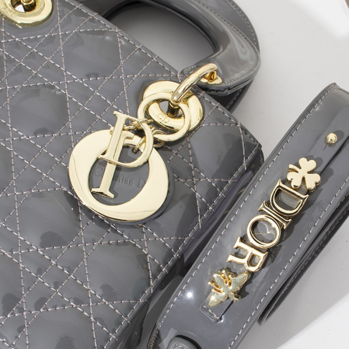 Dior Womens Bags Handbags Luxury Fashion LADY DIOR D-LITE BAG with Original Box