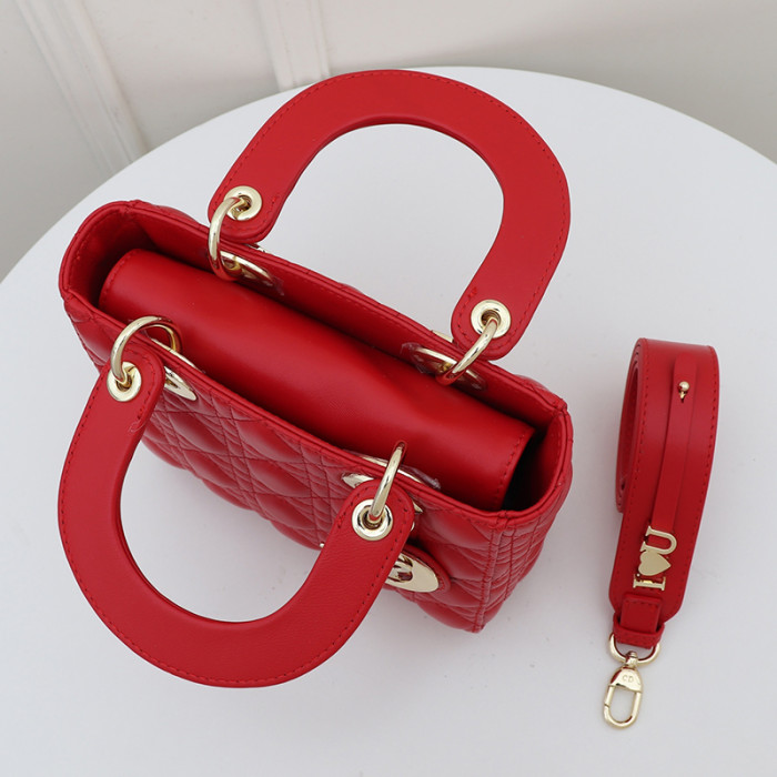 Dior Womens Bags Handbags Luxury Fashion LADY DIOR D-LITE BAG with Original Box