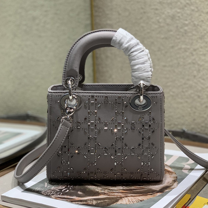 Dior Womens Bags Handbags Luxury Fashion LADY DIOR D-LITE BAG with Original Box