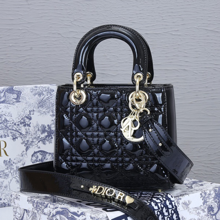 Dior Womens Bags Handbags Luxury Fashion LADY DIOR D-LITE BAG with Original Box