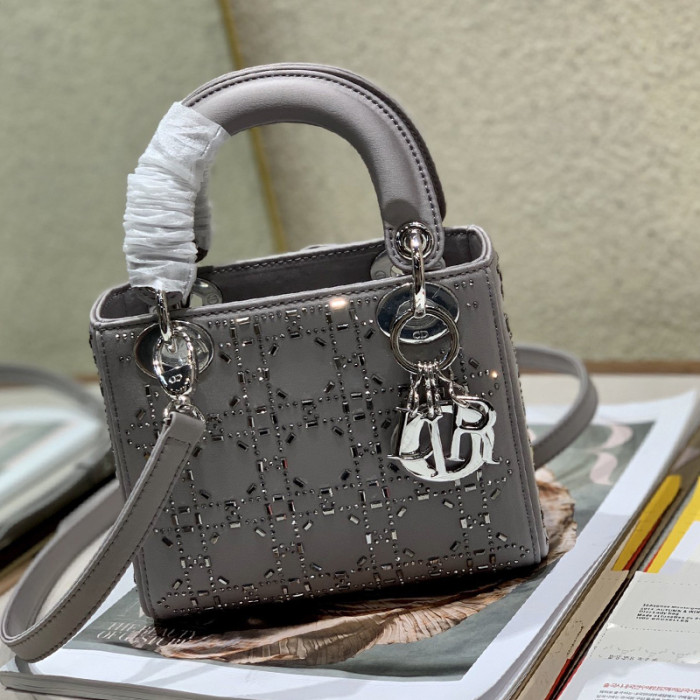 Dior Womens Bags Handbags Luxury Fashion LADY DIOR D-LITE BAG with Original Box