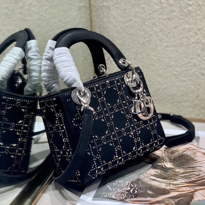 Dior Womens Bags Handbags Luxury Fashion LADY DIOR D-LITE BAG with Original Box