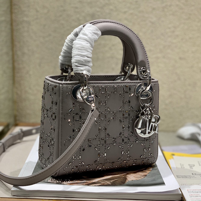 Dior Womens Bags Handbags Luxury Fashion LADY DIOR D-LITE BAG with Original Box