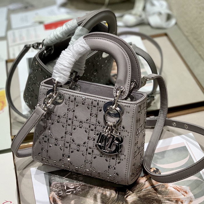 Dior Womens Bags Handbags Luxury Fashion LADY DIOR D-LITE BAG with Original Box