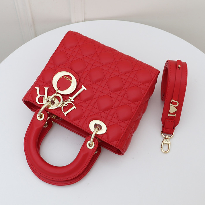 Dior Womens Bags Handbags Luxury Fashion LADY DIOR D-LITE BAG with Original Box