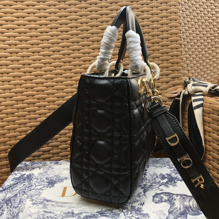 Dior Womens Bags Handbags Luxury Fashion LADY DIOR D-LITE BAG with Original Box