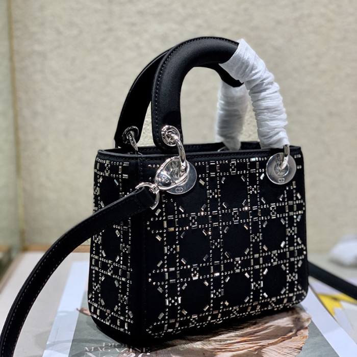 Dior Womens Bags Handbags Luxury Fashion LADY DIOR D-LITE BAG with Original Box