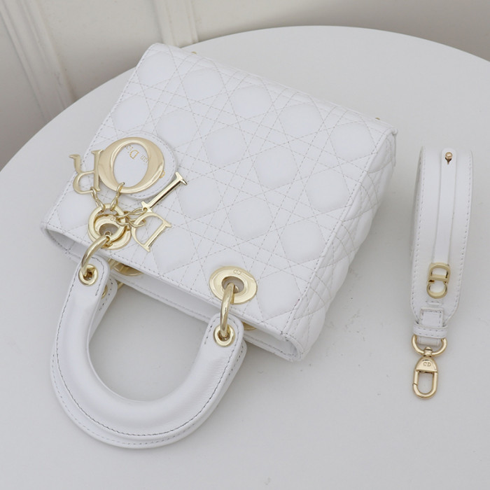 Dior Womens Bags Handbags Luxury Fashion LADY DIOR D-LITE BAG with Original Box