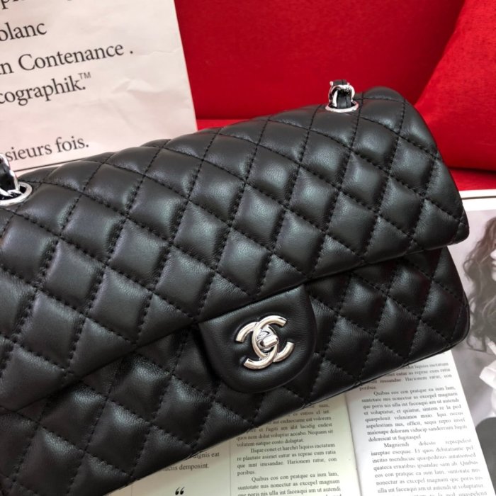 Chanel Womens Bags Crossbody Bag Classic CF Luxury Brand with Original Box