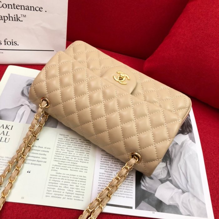 Chanel Womens Bags Crossbody Bag Classic CF Luxury Brand with Original Box