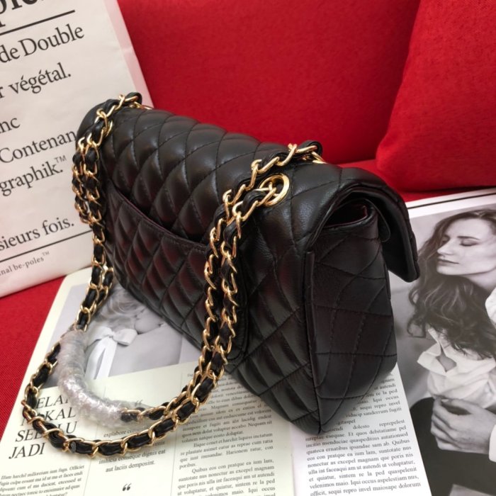 Chanel Womens Bags Crossbody Bag Classic CF Luxury Brand with Original Box