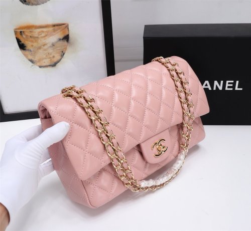 Chanel Womens Bags Crossbody Bag Classic CF Luxury Brand with Original Box
