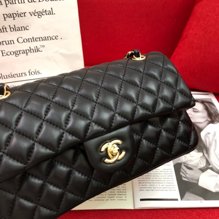 Chanel Womens Bags Crossbody Bag Classic CF Luxury Brand with Original Box