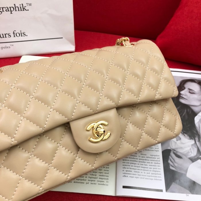 Chanel Womens Bags Crossbody Bag Classic CF Luxury Brand with Original Box