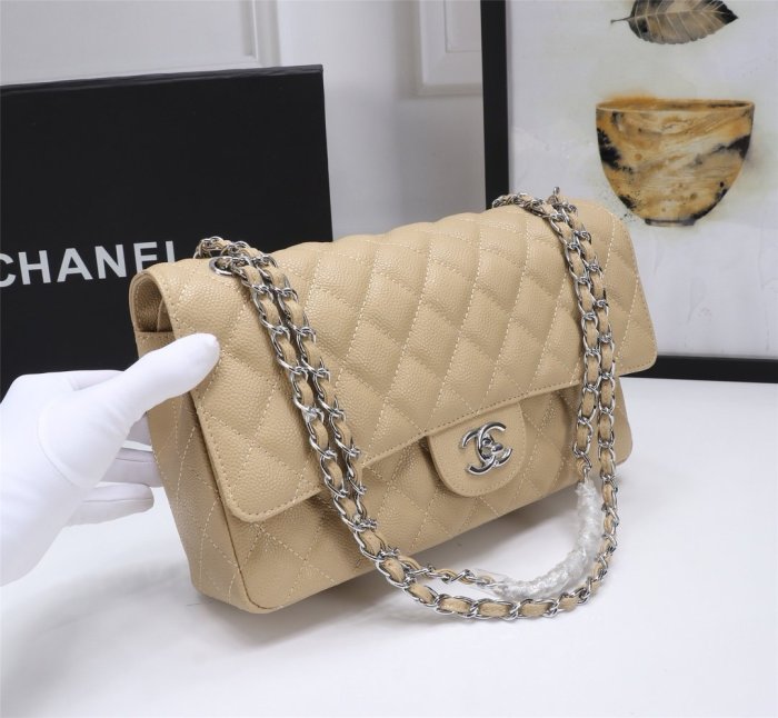 Chanel Womens Bags Crossbody Bag Classic CF Luxury Brand with Original Box