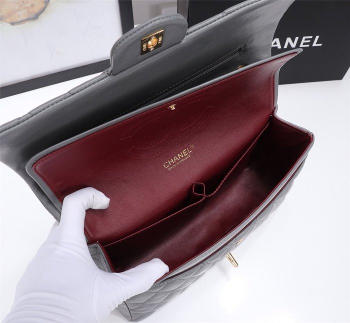 Chanel Womens Bags Crossbody Bag Classic CF Luxury Brand with Original Box
