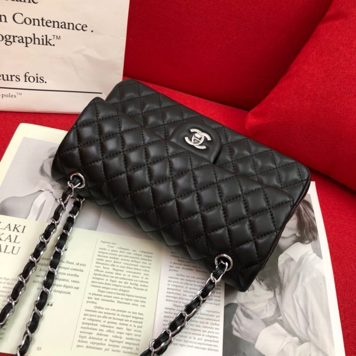 Chanel Womens Bags Crossbody Bag Classic CF Luxury Brand with Original Box