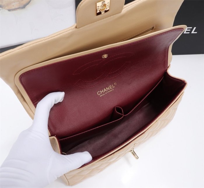 Chanel Womens Bags Crossbody Bag Classic CF Luxury Brand with Original Box