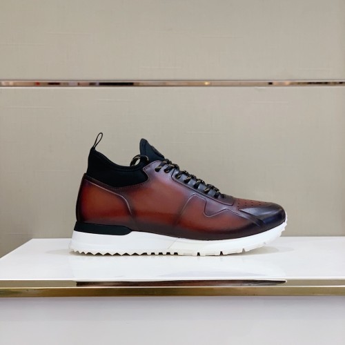Louis Vuitton Men Shoes Sports RUN AWAY SNEAKER Eclipse Monogram canvas Running Design Luxury Brand with Original Box 1A633L