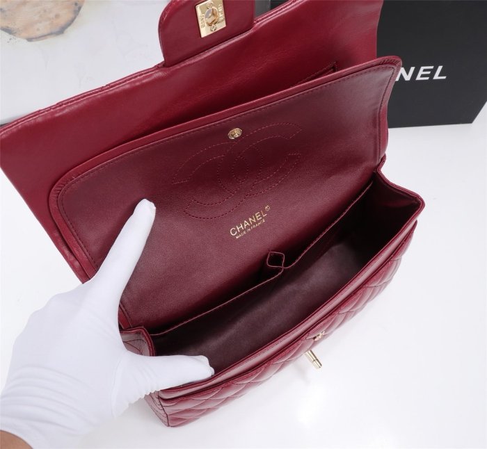 Chanel Womens Bags Crossbody Bag Classic CF Luxury Brand with Original Box